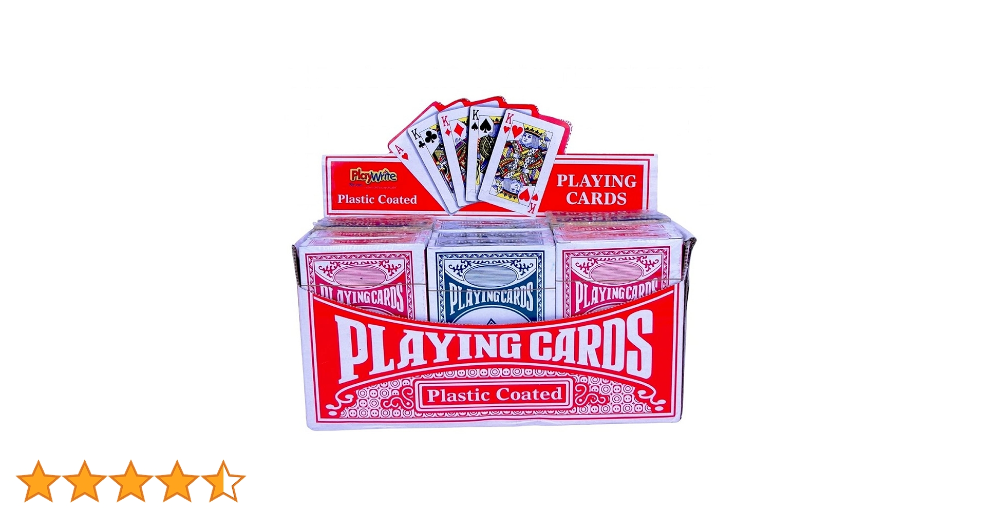 Playwrite Playing Cards 300-002 Pack of 12 Playing Cards. Display